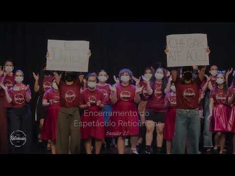 20 - Encerramento do Espetáculo Reticências - Sessão 2 - Sintonia Escola de Dança