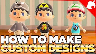 How to Make Custom Designs & Pixel Art in Animal Crossing new Horizons