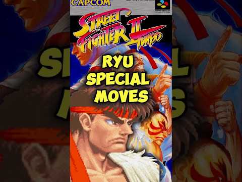 Ryu Special Moves - Super Street Fighter II Turbo.