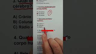 🧠 Teste seus conhecimentos sobre o corpo humano - Quiz 💡
