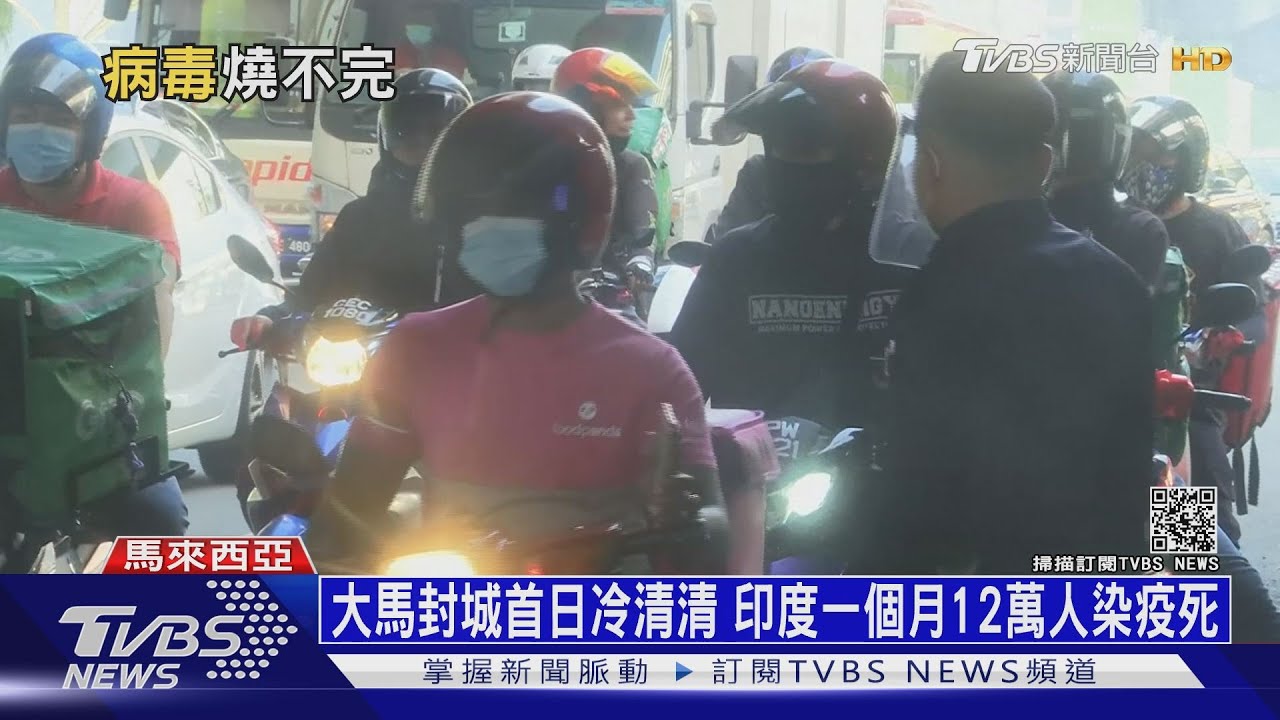 大馬封城首日冷清清 印度一個月12萬人染疫病歿