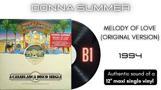 Donna Summer - Melody of Love (Original Version) [12'' maxi single]