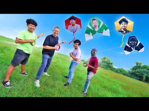 KITA NAIKKAN LAYANGAN MUKA YUDIST, WEDA, LUCKY, BANDIT!!