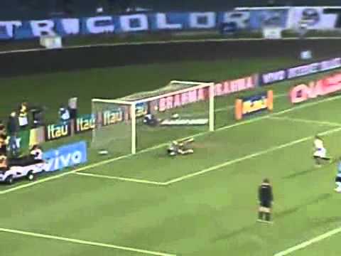 Grêmio 1 x 2 Santos Campeonato Brasileiro 2010 16 Rodada - gols