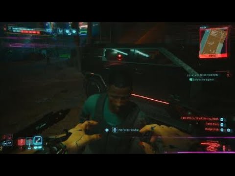 Mantis Blades Finishers- Cyberpunk 2077