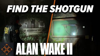 Alan Wake 2: How To Get The Shotgun From The General Store