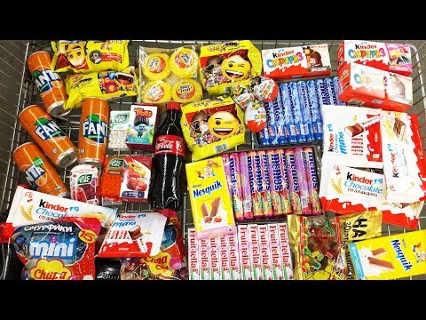 A Lot Of Candy 2018 NEW #45 Киндер Сюрпризы Маша и Медведь Черепашки Ниндзя, Очень много конфет!