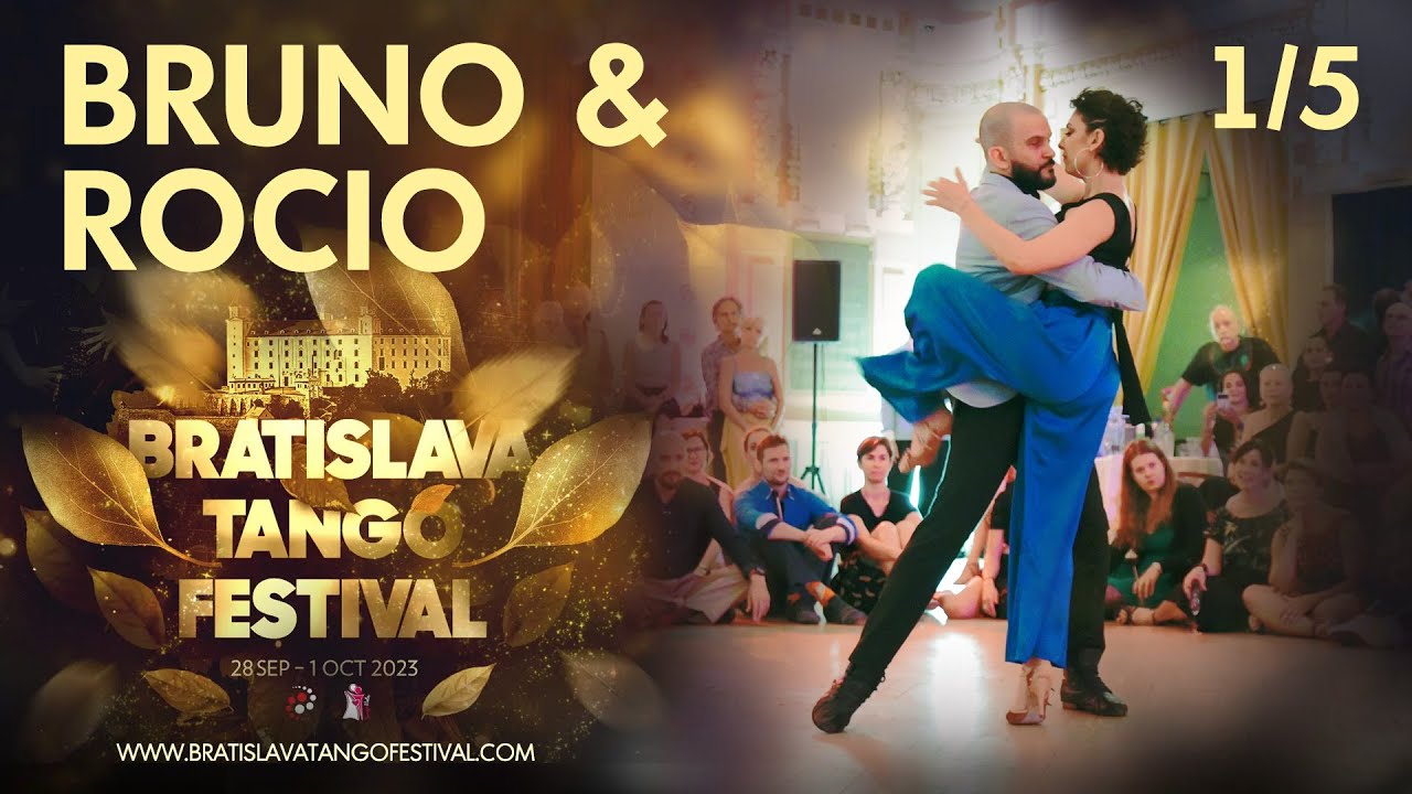 Bruno Tombari & Rocio Lequio @Bratislava Tango Festival 2023  1/5 - Flores Negras, Julio De Caro