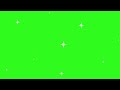 Star Twinkle Effect Green Screen | Cartoon Style | Goolee Animation