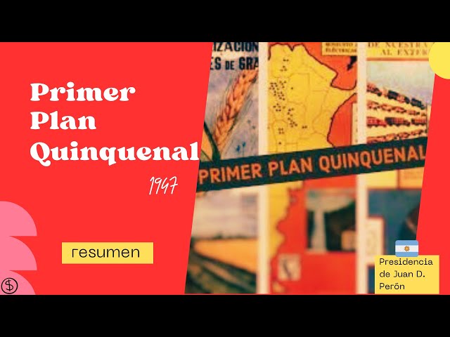 Vídeo relacionado con El primer Plan Quinquenal : análisis y resultados de la primera planificación peronista / Gustavo J. de la Vega.