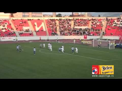 JSL 2013/14: 20.Kolo: Radnički Niš - OFK Beograd 2:1 (2:1) / 22.03.2014