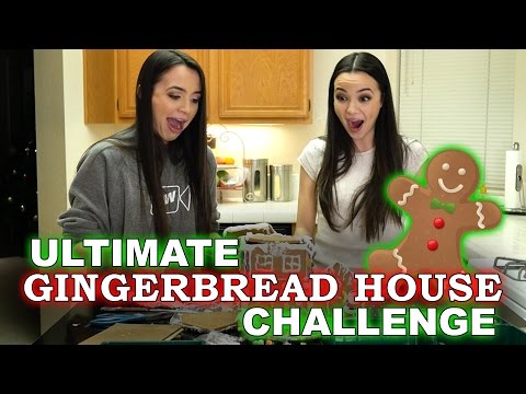 ULTIMATE GINGERBREAD HOUSE CHALLENGE - MERRELL TWINS Video