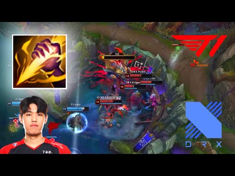ONER OUTSMITED PYOSIK - WORLDS FINALS 2022 GAME 3 - T1 vs DRX