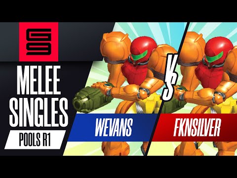 Wevans (Samus) vs fknsilver (Samus) - Melee Singles Pools Winners Semi-Final  - Genesis 9