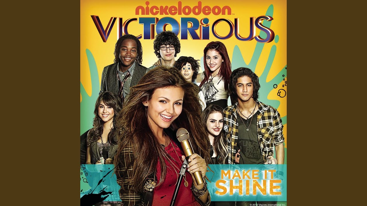 Cover for the song 'Make It Shine (Victorious Theme)' by artist(s) 'Victorious Cast, Victoria Justice'