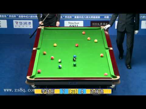 Litie Gang VS Ken Doherty - 2013 International Chinese 8 Ball Masters - Part 2