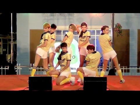 151108 The Boy Angel cover AOA - Heart Attack + Get Out + Elvis @The Idol Battle Cover Dance (Semi)