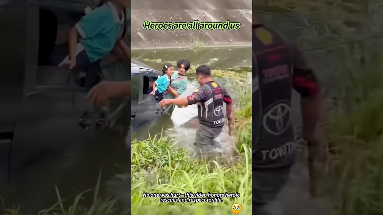 Heroes are all around us.#Hero#Rescue#Wholesome#Save#USA#foryou#fyp