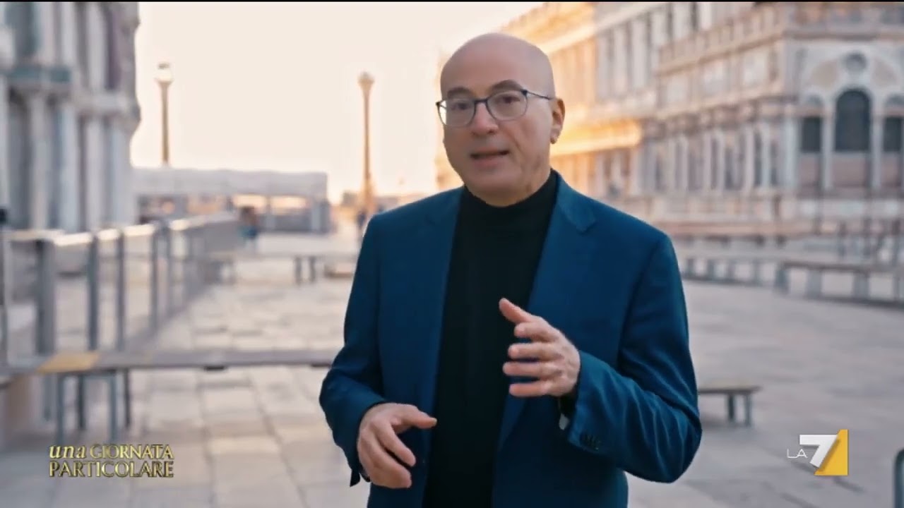 Aldo Cazzullo dalla Basilica di San Marco: “Qui è raffigurata tutta la Bibbia”