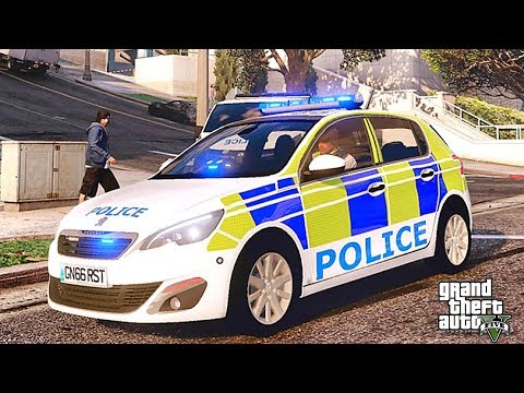 GTA 5 MODS LSPDFR 944  - BRITISH PATROL!!! (GTA 5 REAL LIFE PC MOD) TASER