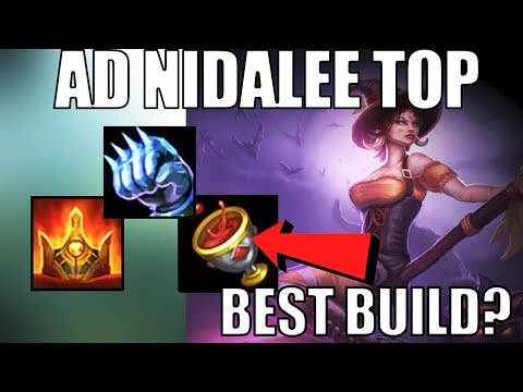 RANKED BRUISER NIDALEE TOP! THE BEST CURRENT BUILD FOR EFFECTIVE CLIMBING! - LEAGUE OF LEGENDS