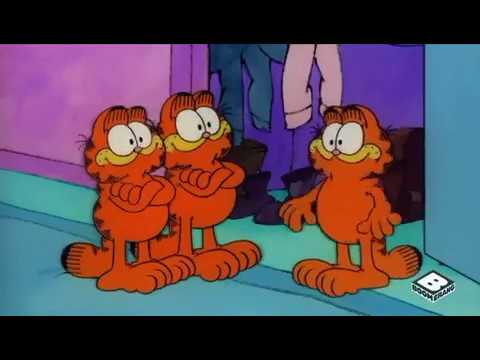 Garfield Shorts | Garfield & His Clones Help Jon In The Morning