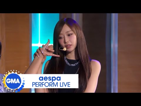 [MR REMOVED] aespa - Rich Man @ GMA Good Morning America (250912)