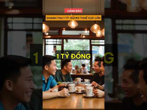 [Cảnh báo] Chuyển đổi Hộ kinh doanh lên Công ty khi doanh thu... #Shorts