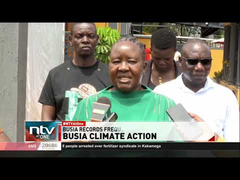 Busia: Stakeholders launch climate change training programs to boost food security