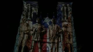 Remember the Alamo by Donovan, Laser show at San Fernando Cathedral, San Antonio IMG 3294