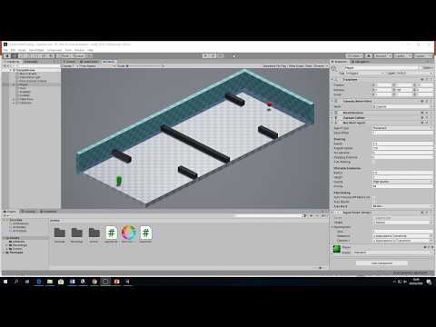 Dynamic pathfinding using the NavMesh in Unity