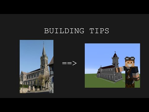comment construire une eglise dans minecraft