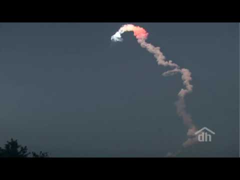 Shot in HD. Space Shuttle Launch STS-119 March 15 2009