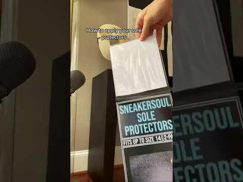 This is how to protect your sneakers with the SneakerSoul Sole Protector™.