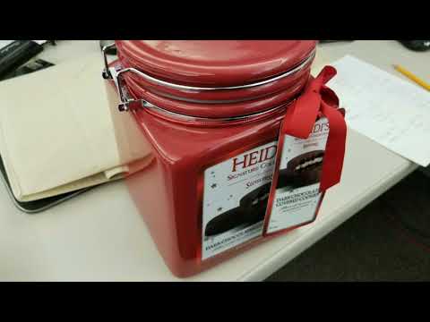 Costco Heidi Dark Chocolate covered Cookies in a Jar! $19!!!