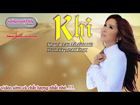 Karaoke Khi Cam Thơ