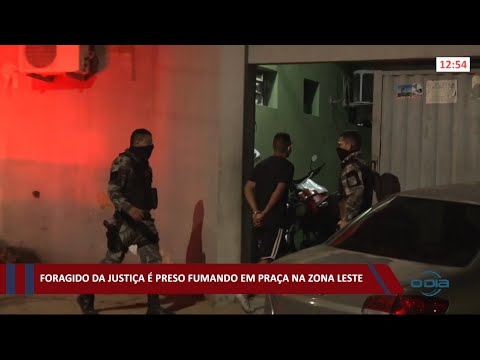 Foragido da justiça é preso fumando maconha em praça na zona leste 28 04 2021