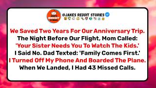 I Said No To My Family For The First Time. When We Landed, I Had 43 Missed Calls.