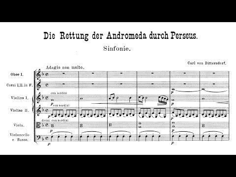 C. Dittersdorf - Symphony 4 on Ovid's 'Metamorphoses', Kr.76, 'Rettung der Andromeda durch Perseus'
