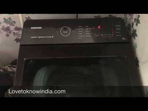 How to only dry in Samsung Eco Bubble Top Load Washing Machine