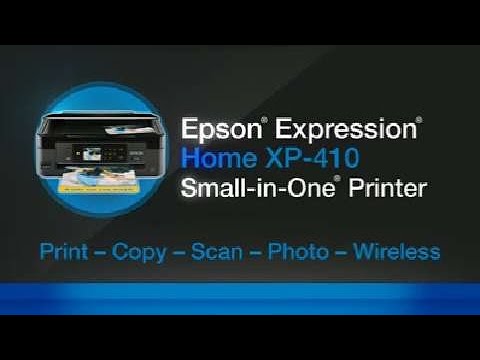 New Epson Expression Home XP-4100 Wireless All-In-One Color Inkjet Printer