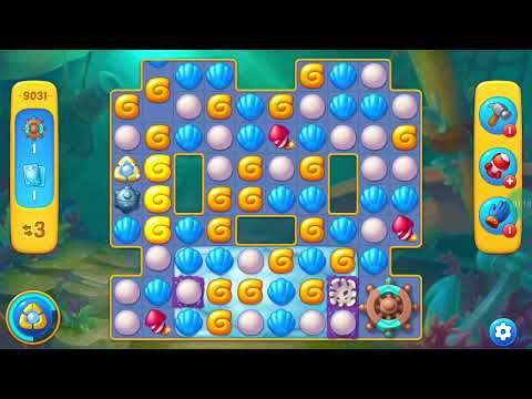 Fishdom Easy Level 9031(with ingame lightning booster) @choraelmin