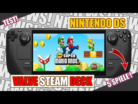 Steam Deck Review - Endlich Nintendo DS mit hoher Auflösung zocken! Besser als das Original?