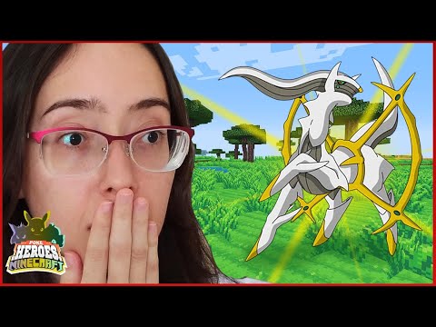 Minecraft | PokéHeroes #25 - COMO INVOCAR O LENDÁRIO ARCEUS! | Pixelmon