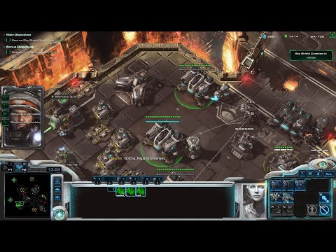 StarCraft 2 LotV Co-op Campaign (Terran Edition) Mission 5 - Sky Shield