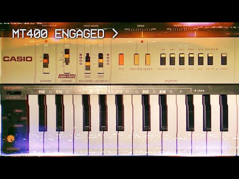 SECRETS of the CASIO MT400V Synth REVEALED!