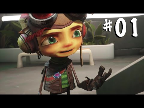 PSYCHONAUTS 2 Xbox Series X Gameplay Walkthrough Part 1 - No Commentary