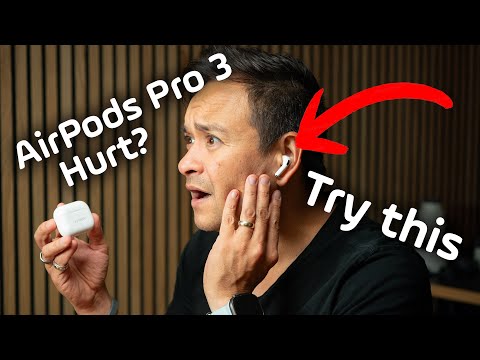AirPods Pro 3 Hurting Your Ears? Try this! 😫👂🏼