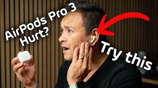 AirPods Pro 3 Hurting Your Ears? Try this! 😫👂🏼