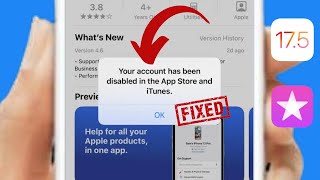 Solved✅: Your account has been disabled in the App Store and iTunes in iPhone - iPad iOS 17.5 (2024)